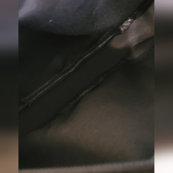 Black Quilted Crossbody Bag - Picture 3 of 3